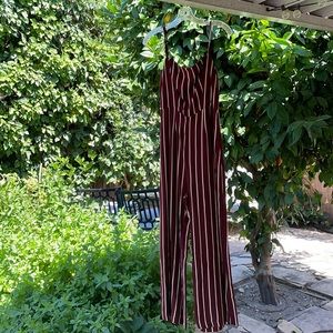 Reformation Guatemala Stripe Jumpsuit